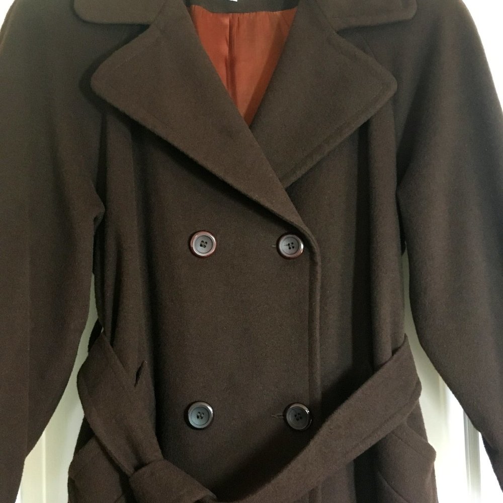 Jonathan Michael 50/50 Cashmere/Wool dress coat - 8 petite. Made in USA